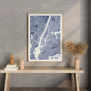 Create Your NYC TECH Style Map – Personalize Your Stylish City Poster