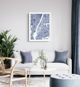 Create Your NYC TECH Style Map – Personalize Your Stylish City Poster