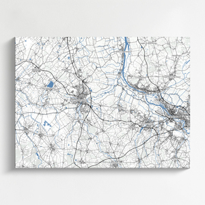 Create Your Own Custom Map - Personal Gift, Poster, or Decor