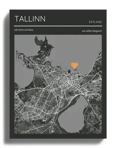 Celebrate Your Love: Custom Magazine-Style Map with Personal Marker