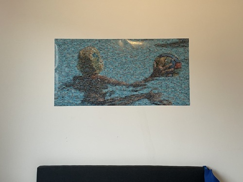 Customer Photo by Chantal for Review Print Photo Mosaic [Online] Poster 100x50cm