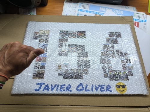 Customer Photo by salvador for Review Print Photo Collage Foam Board 60x40cm